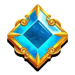 Blauwe edelsteen Symbol