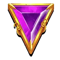 Paarse edelsteen Symbol